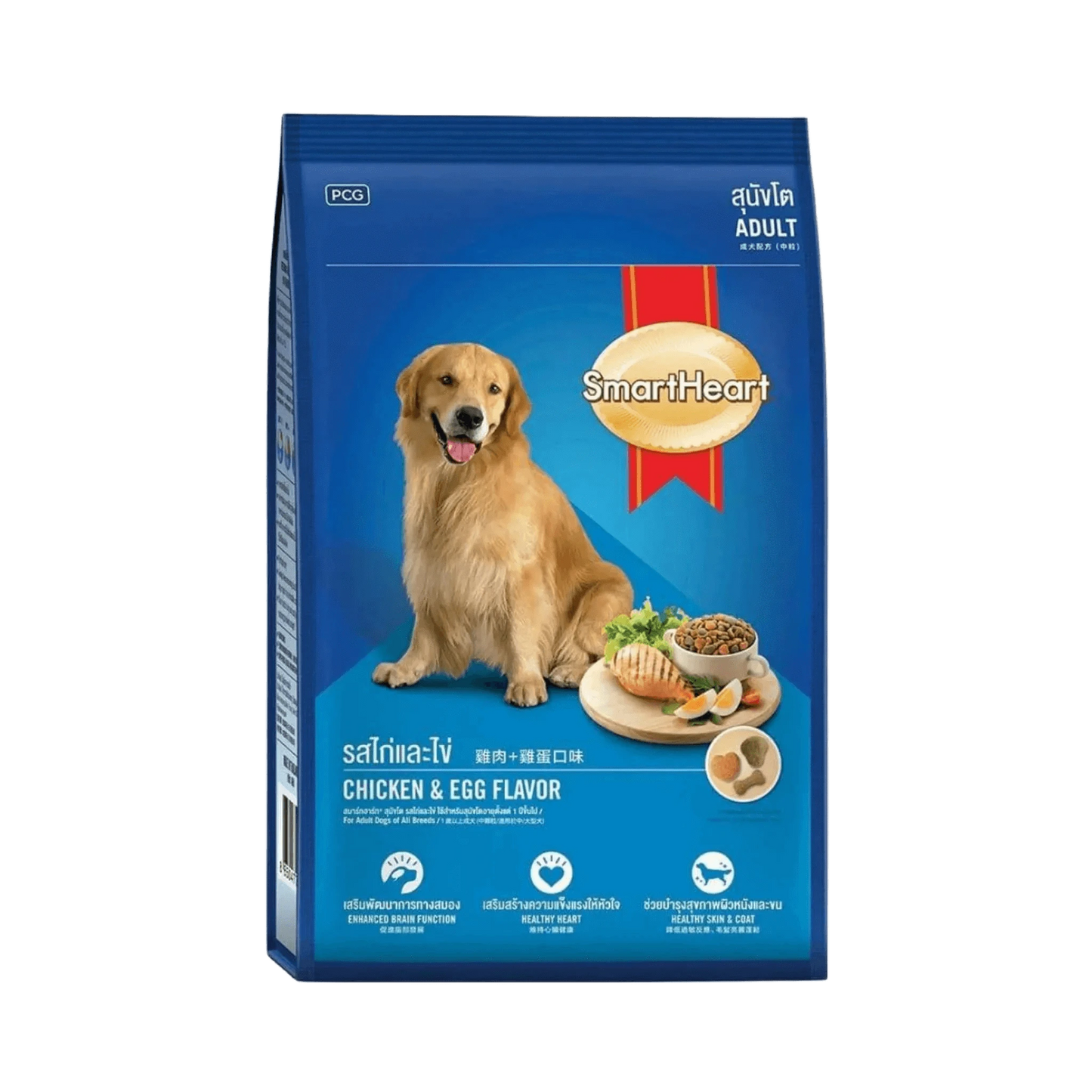 SMART HEART ADULT CHIC & EGG DRY FOOD (M) - Animeal