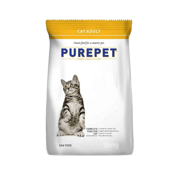 PUREPET SEAFOOD CAT DRY FOOD (L) 6KG
