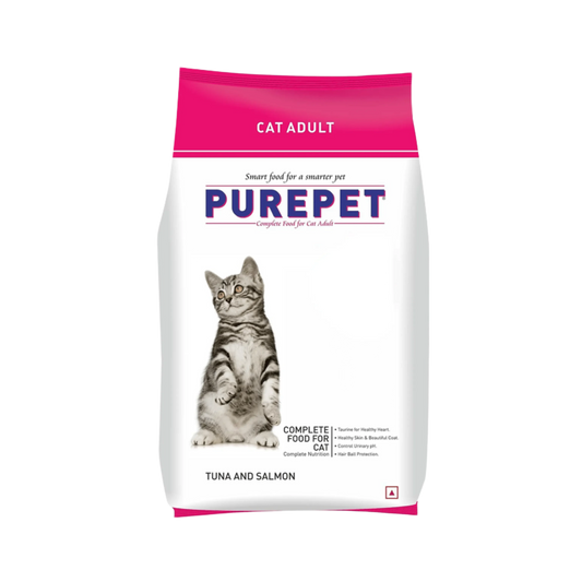 PUREPET TUNA & SALMON CAT DRY FOOD (L) - Animeal