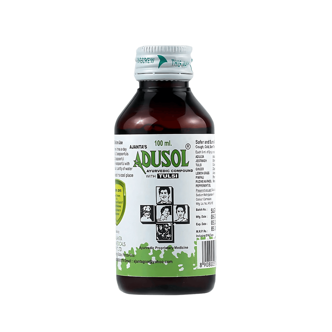ADUSOL TULSI SYRUP - Animeal