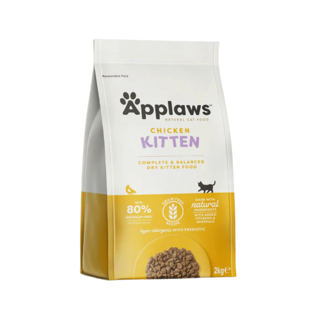 APPLAWS KITTEN CHICKEN DRY FOOD (M) - Animeal