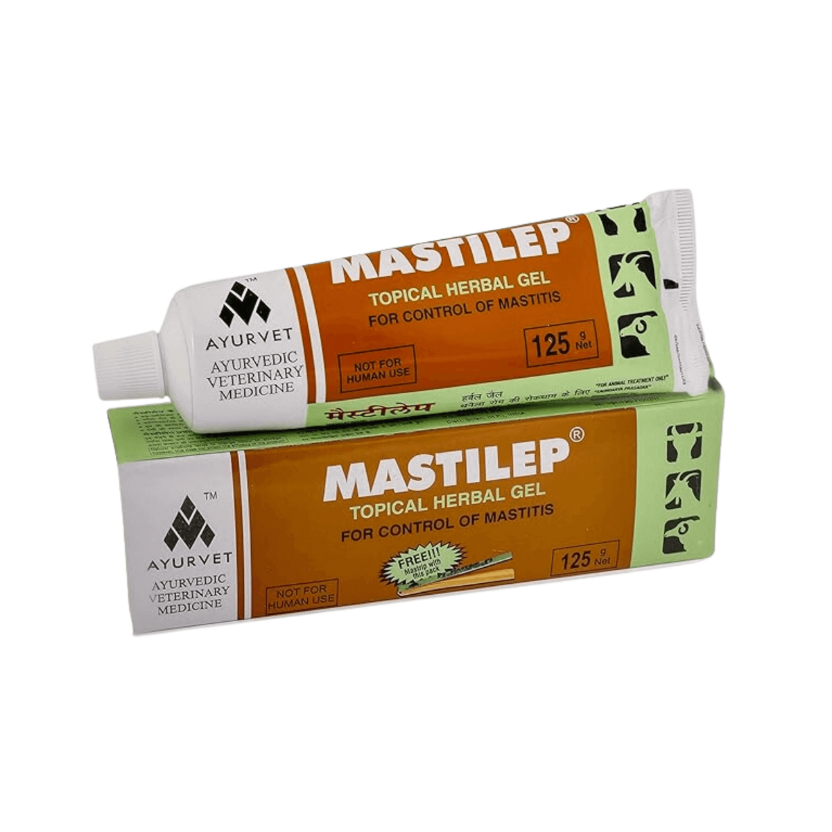 Ayurvet Mastilep Herbal Gel for Cattle, 125g - Animeal