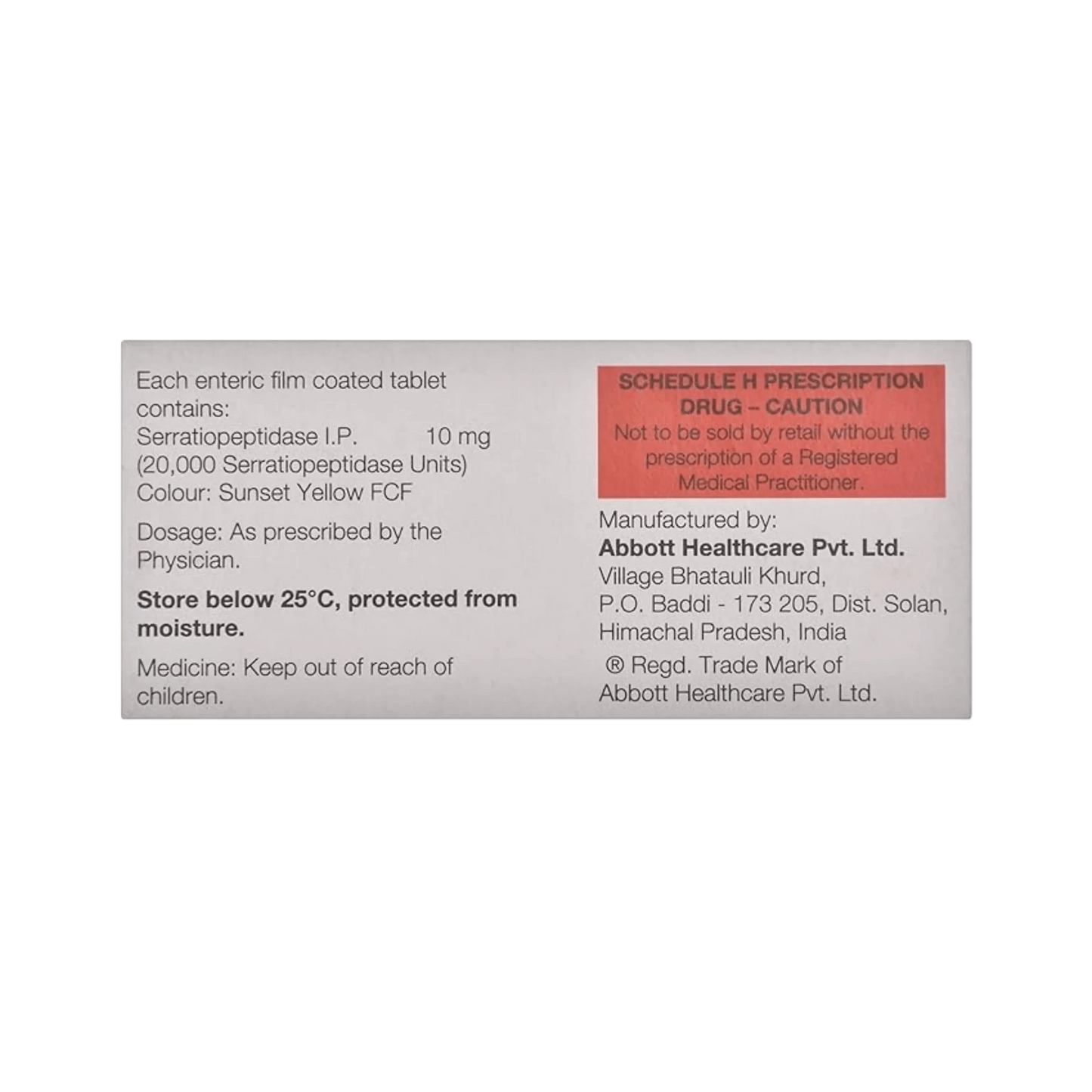 BIOSUGANRIL 10MG TABLET - Animeal