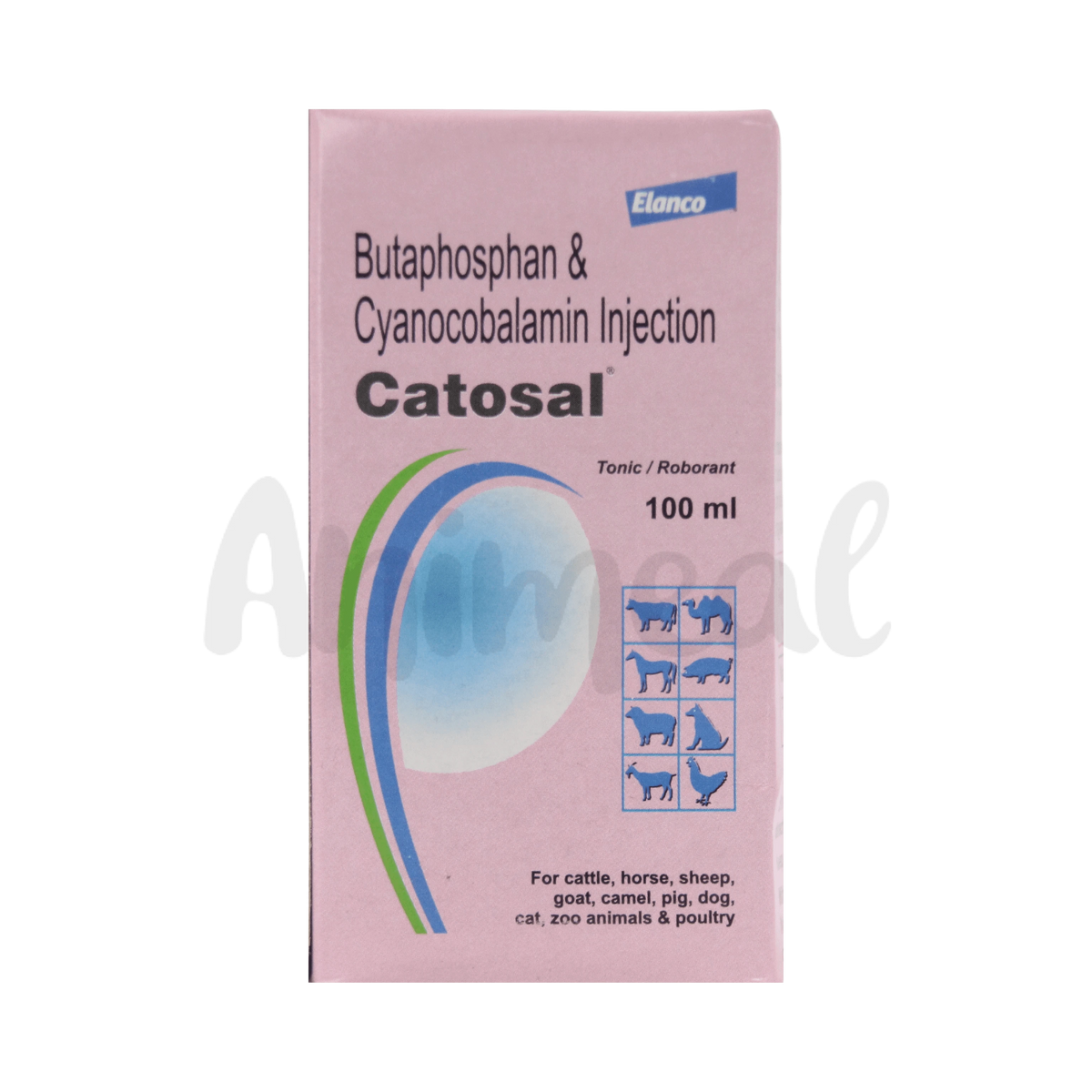 Bayer Catosal Butaphosphan and B12 Injection, 100ml - Animeal
