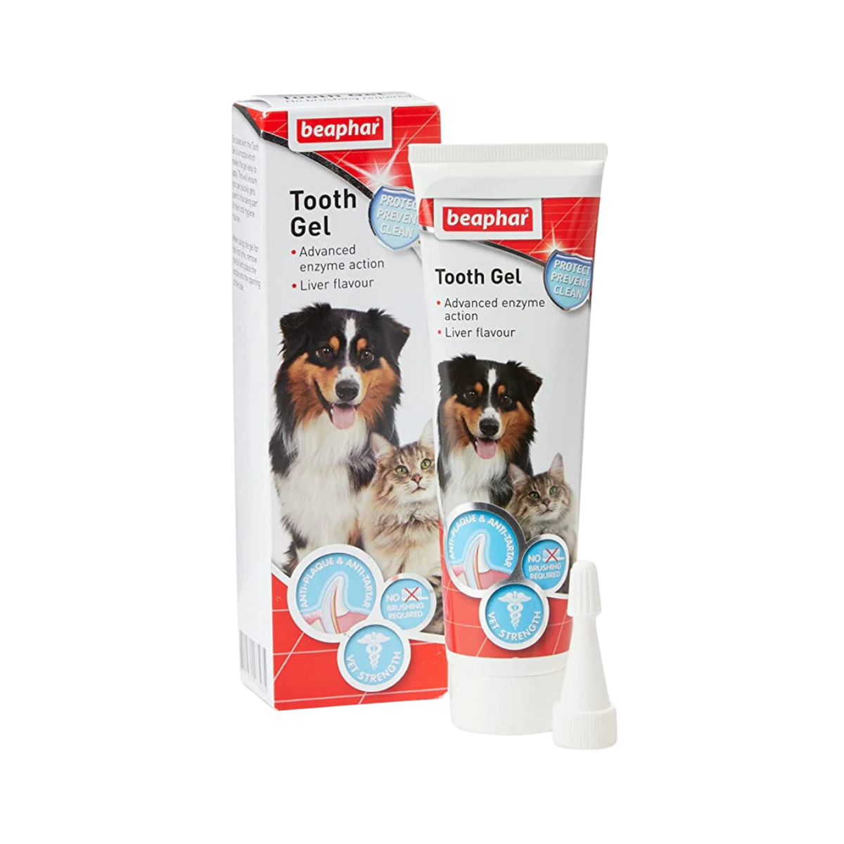 Beaphar Tooth Gel for Dogs and Cats, 100g - Animeal
