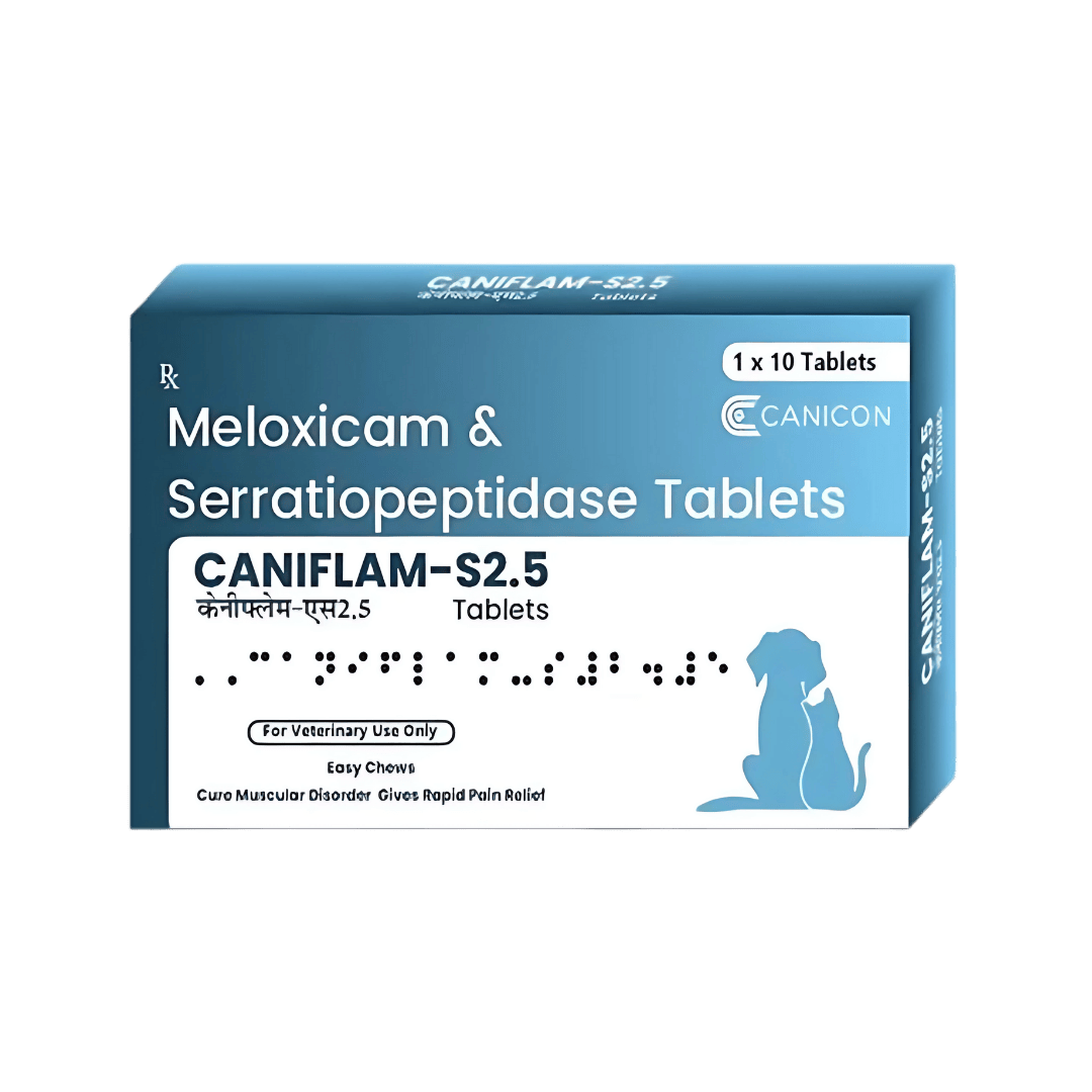 CANIFLAM-S 2.5MG TABLET - Animeal