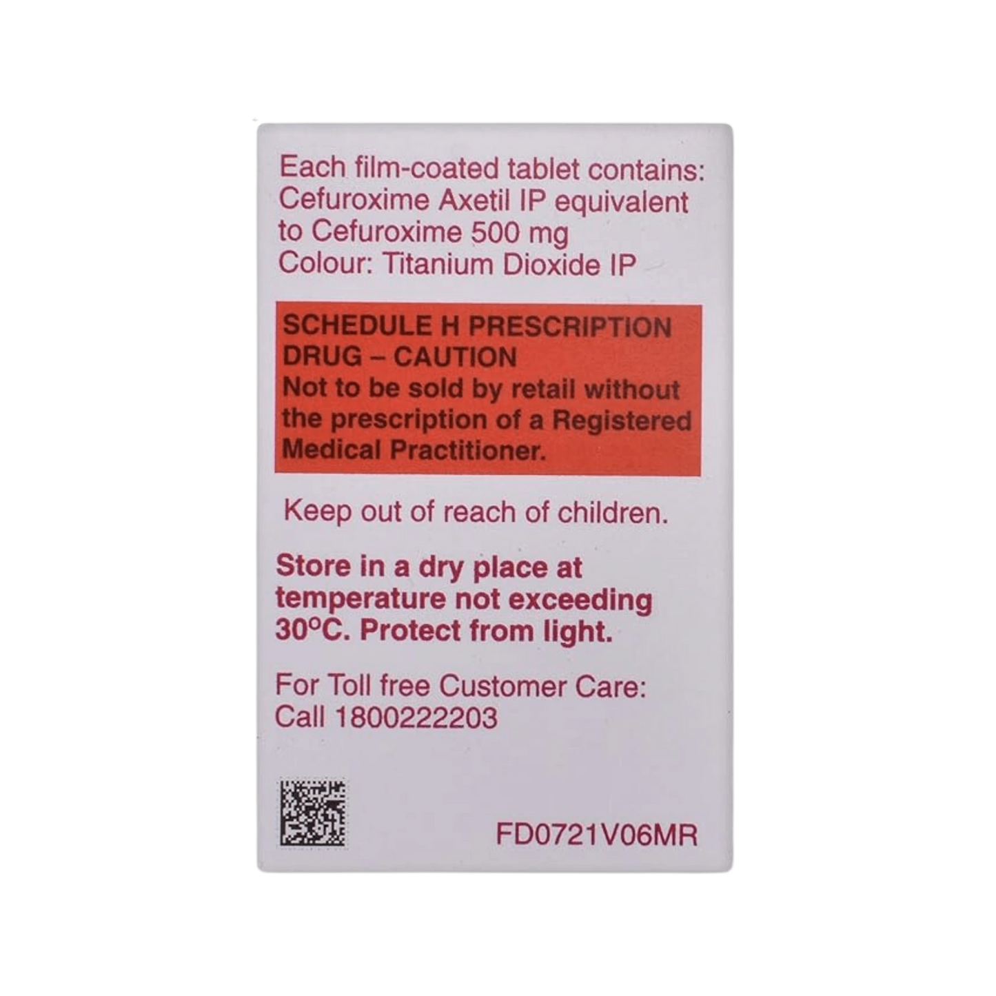 CEFTUM 500MG TABLET - Animeal