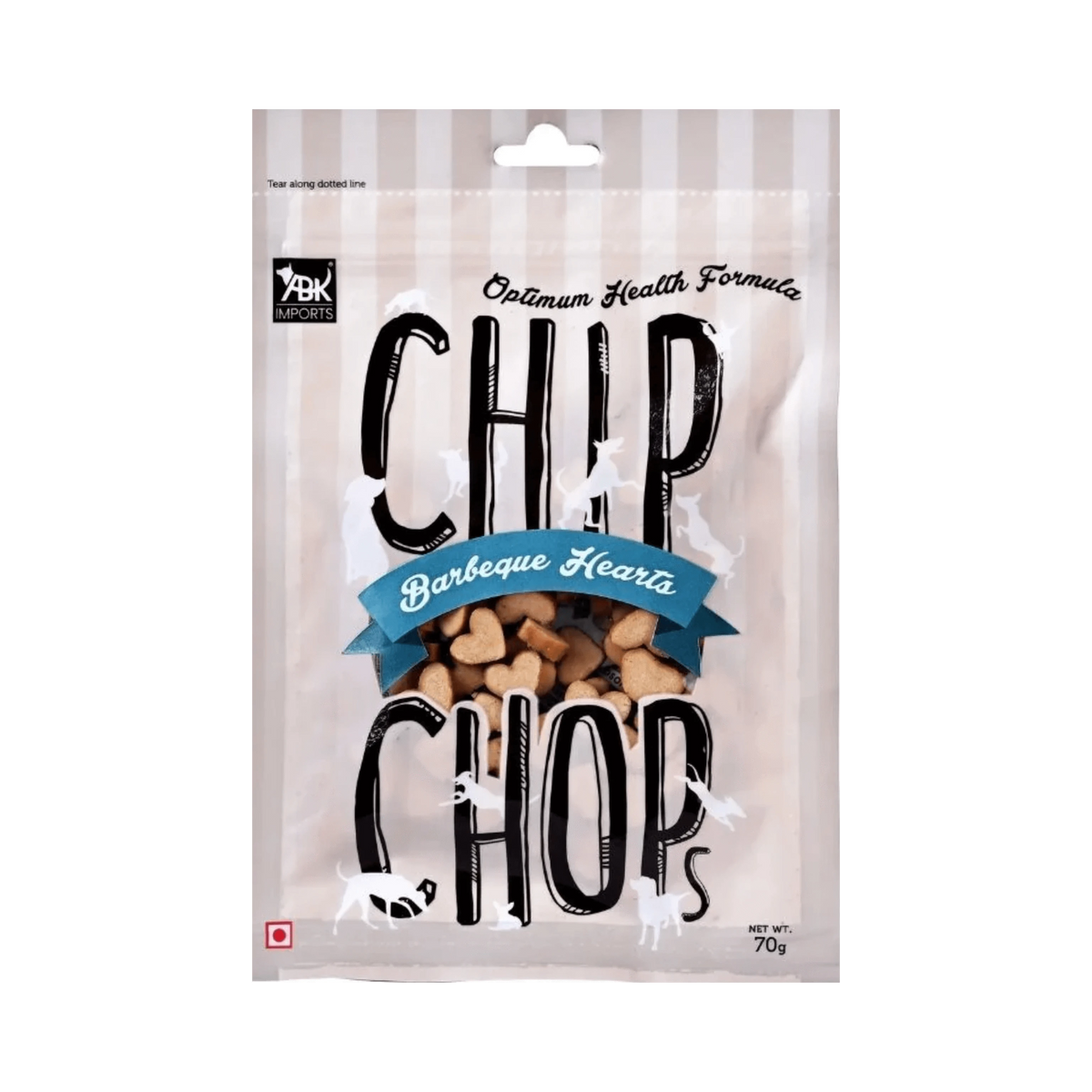 CHIP CHOP BARBEQUE HEARTS TREAT - Animeal