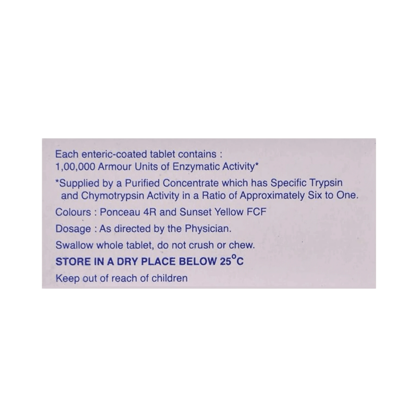 CHYMORAL FORTE TABLET - Animeal