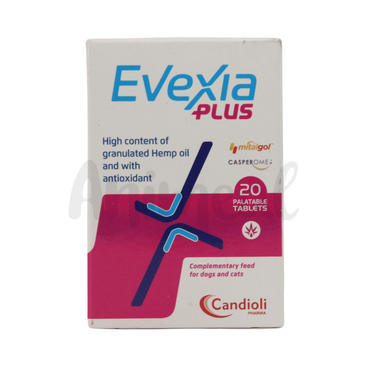 Candioli Evexia Plus Tablet for Dogs and Cats, 20 Tablets - Animeal