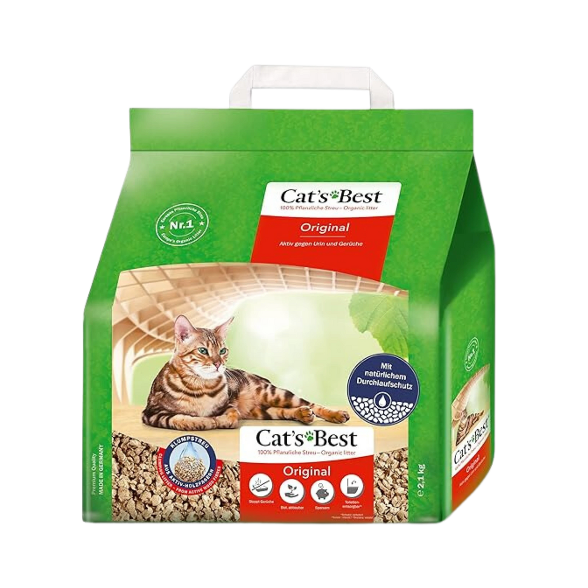 Cat Best Original Cat Litter, 2.1kg - Animeal