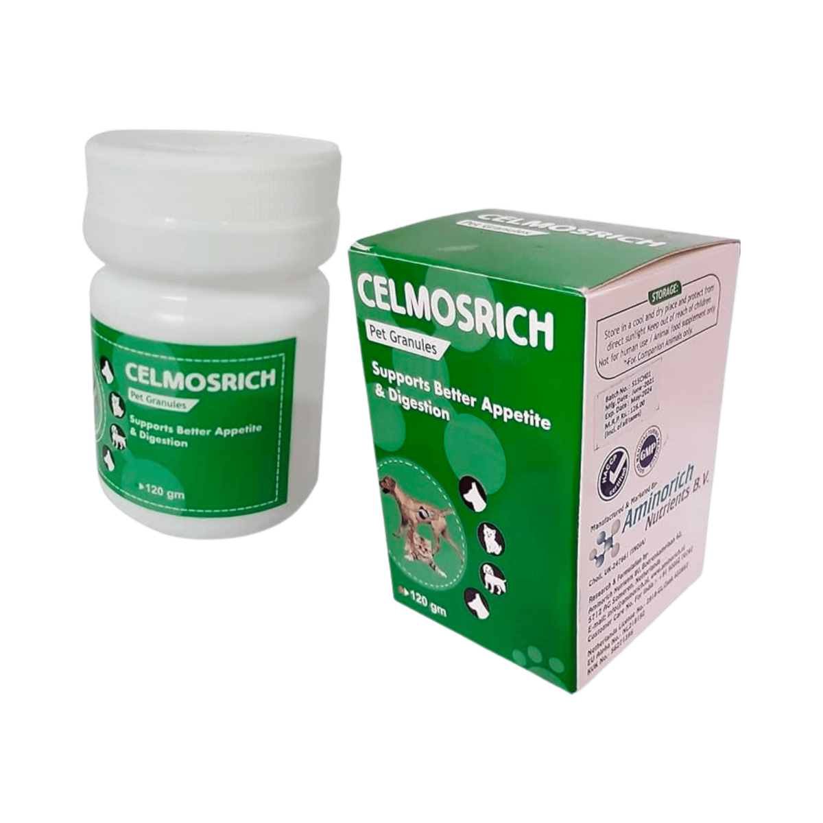 Celmosrich for Dogs and Cats, 120g - Animeal