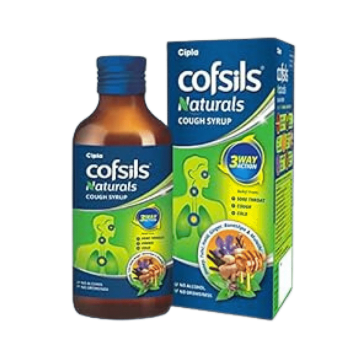 Cipla Cofsil Cough Syrup for Dogs and Cats, 100ml - Animeal