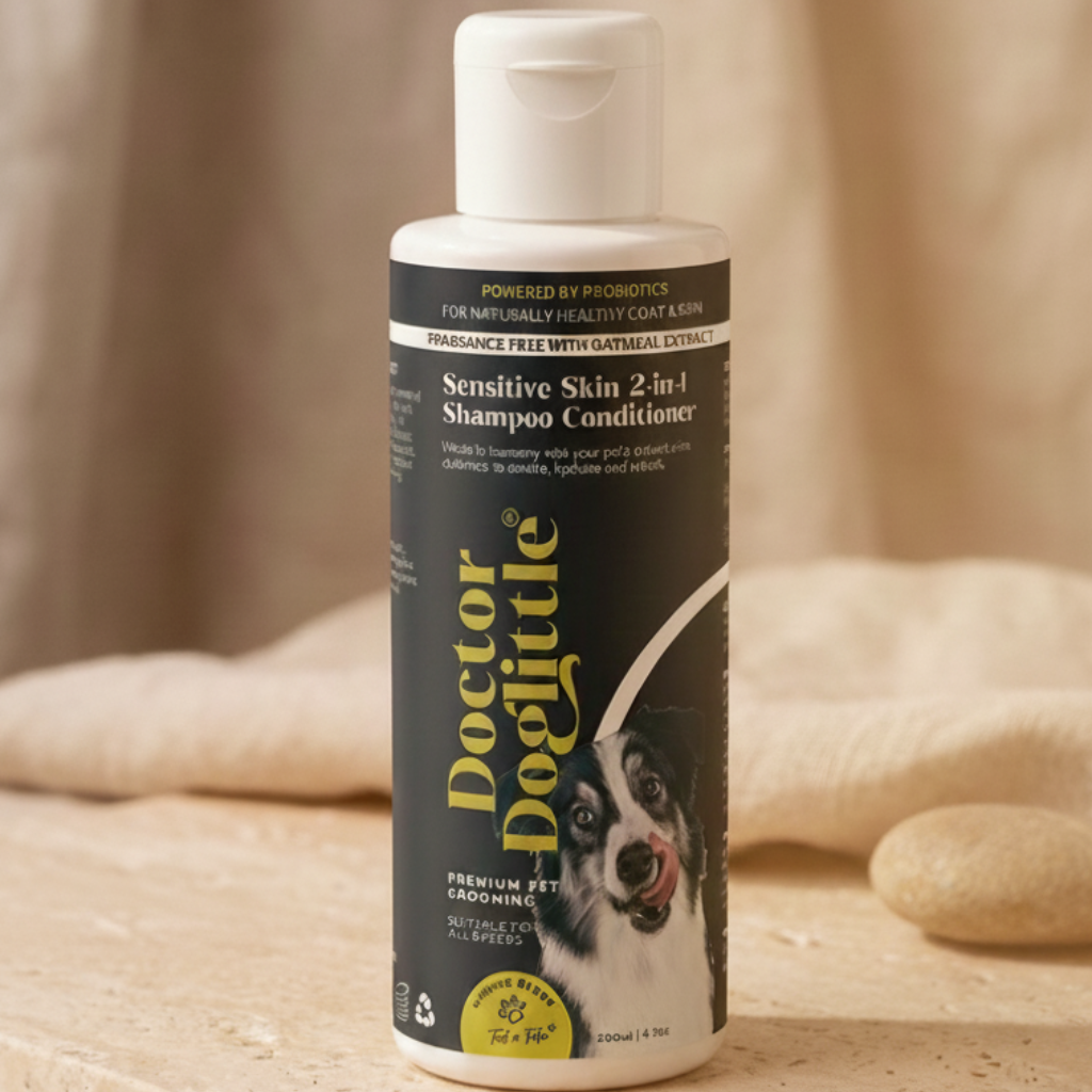 Doctor Doglittle Probiotic Sensitive Skin 2-in-1 Shampoo Conditioner - Animeal