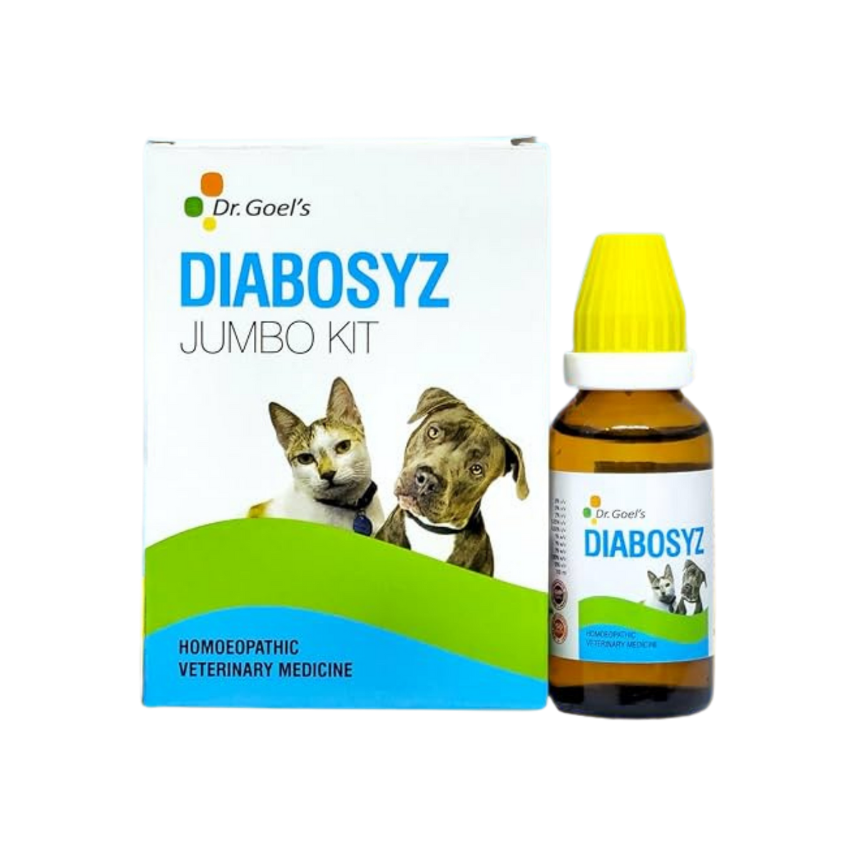 Dr Goles Diabosyz Jumbolanum Kit for Dogs and Cats, 30ml - Animeal