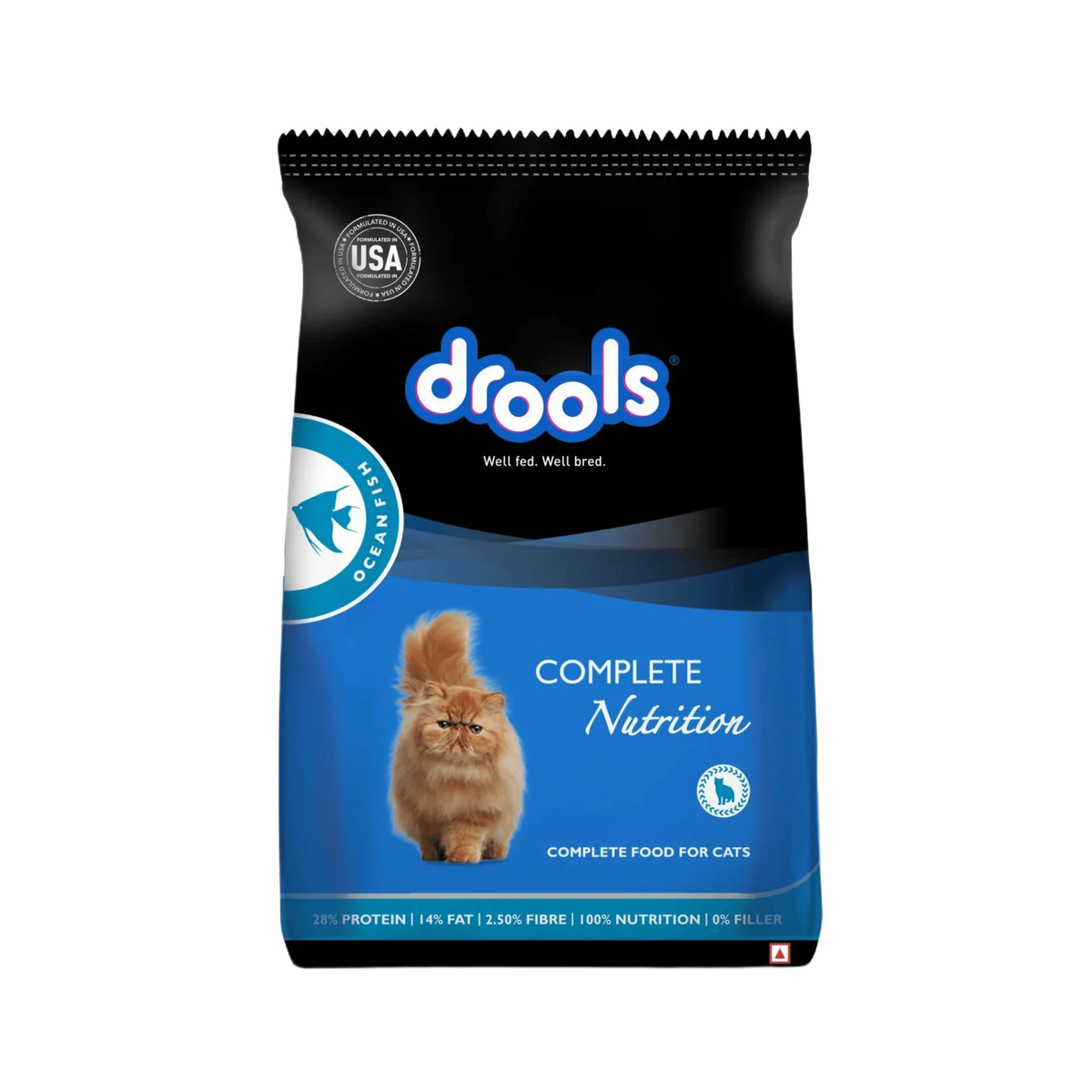 Drools Ocean Fish Dry Cat Food, 20kg - Animeal