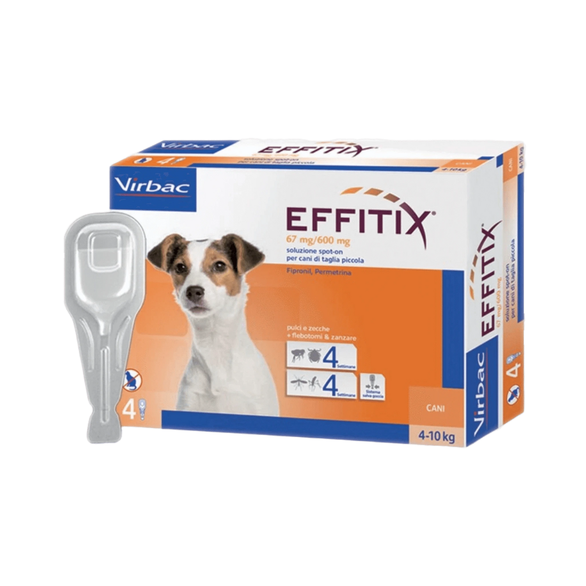 EFFITIX (4-10KG) DOG SPOT ON - Animeal