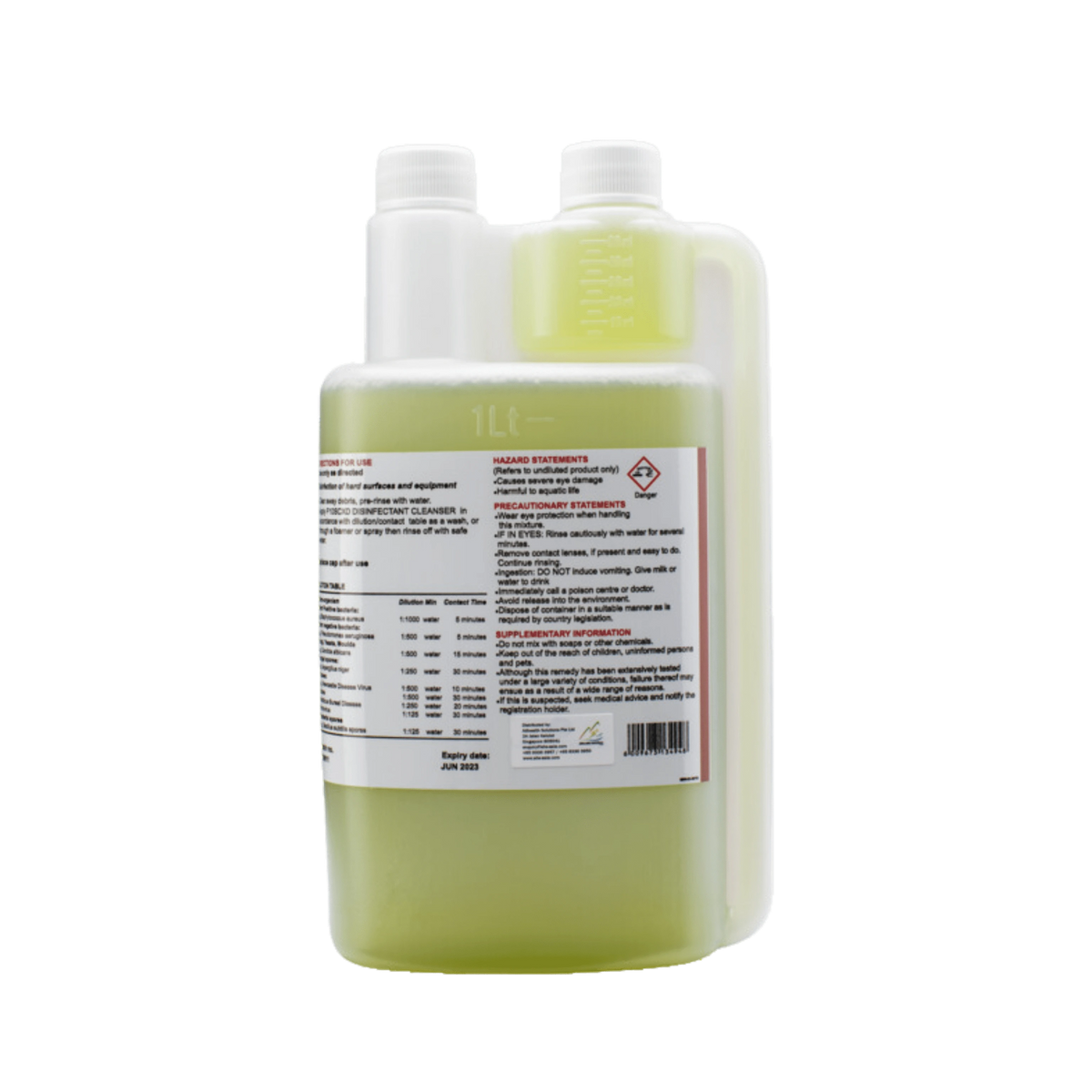 F10 Scxd Disinfectant Cleanser, 1 Litre - Animeal