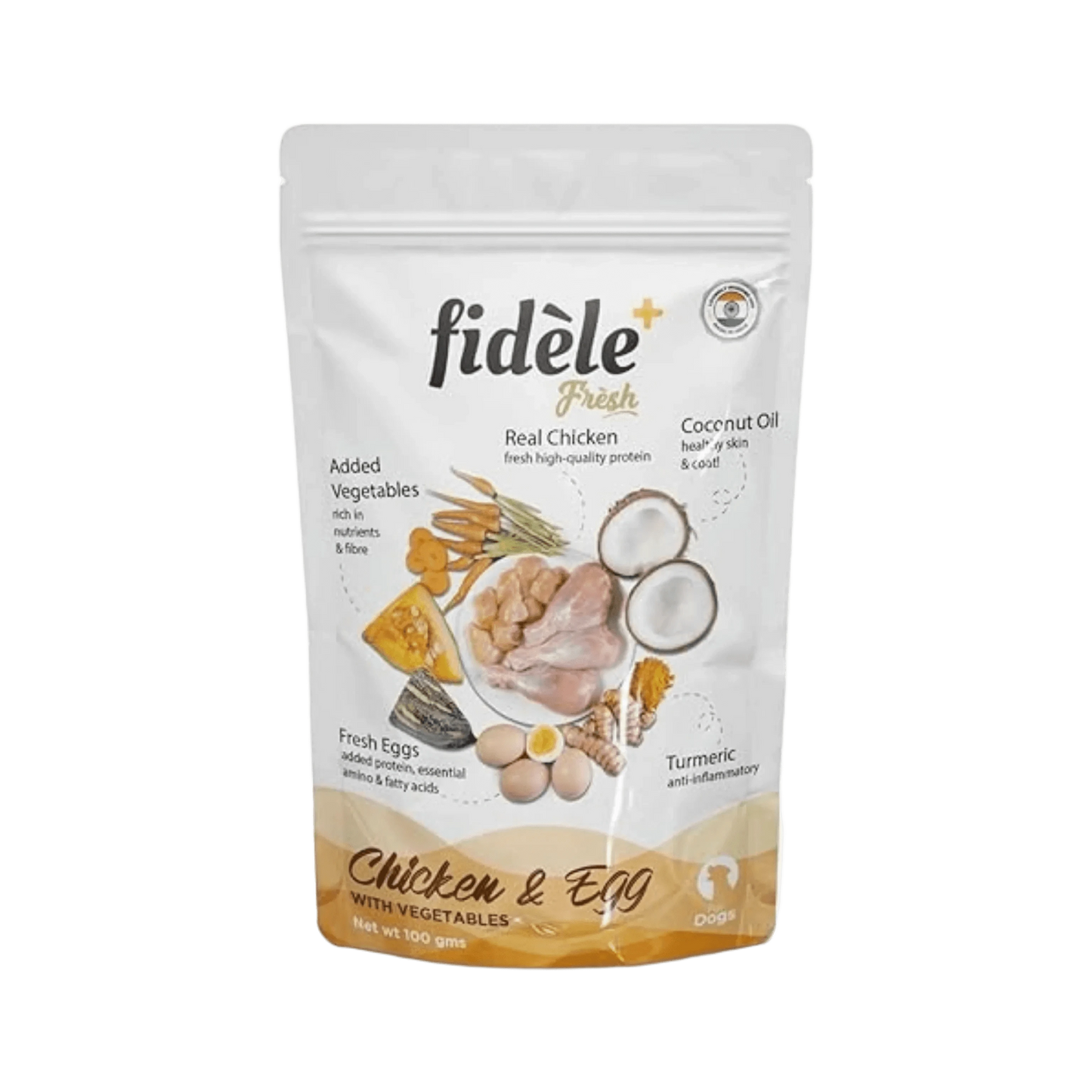 FIDELE PLUS FRESH CHIC & EGG GRAVY - Animeal