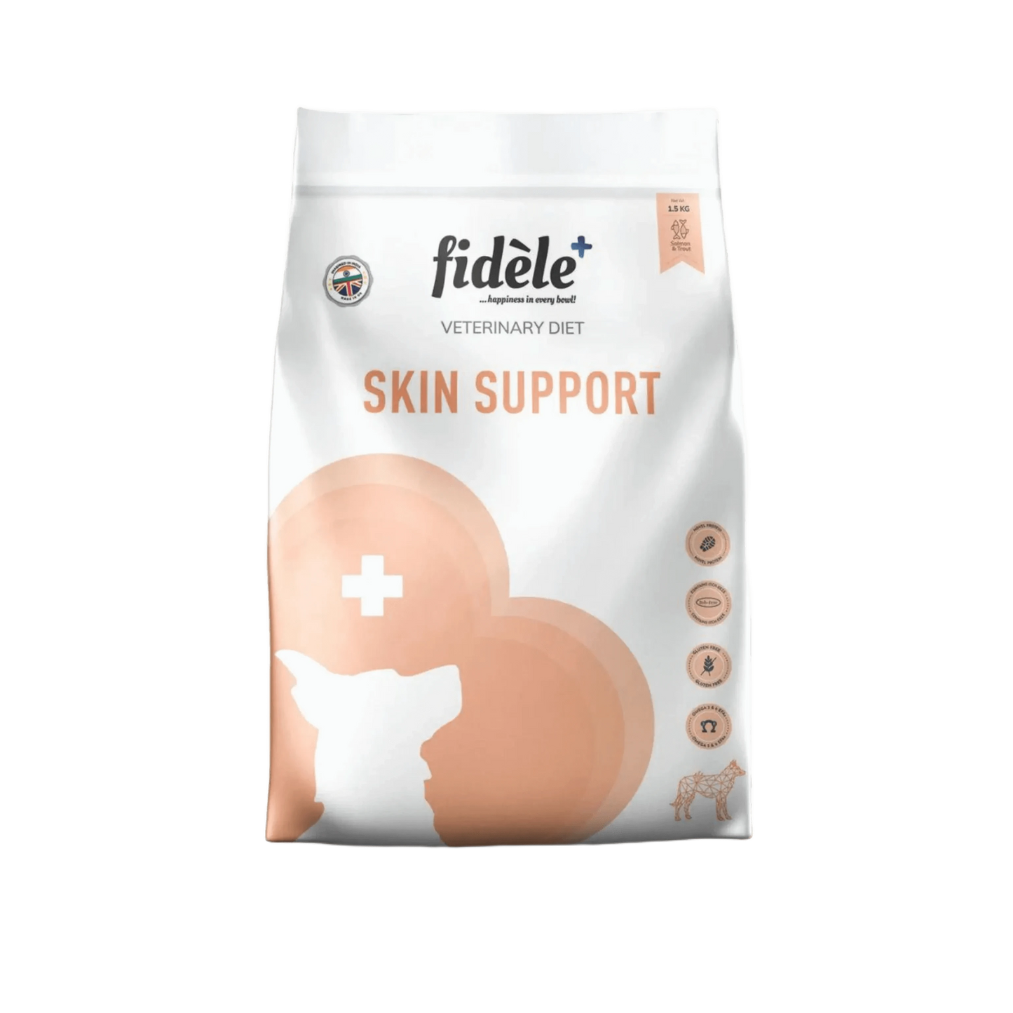 FIDELE PLUS SKIN SUPPORT DRY FOOD (S) - Animeal