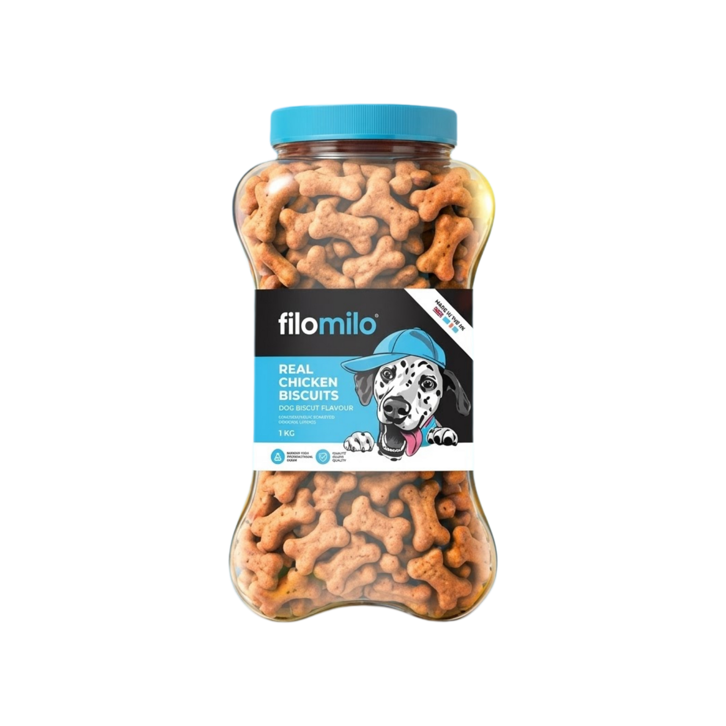FILOMILO MILK & EGG BISCUIT (L) - Animeal
