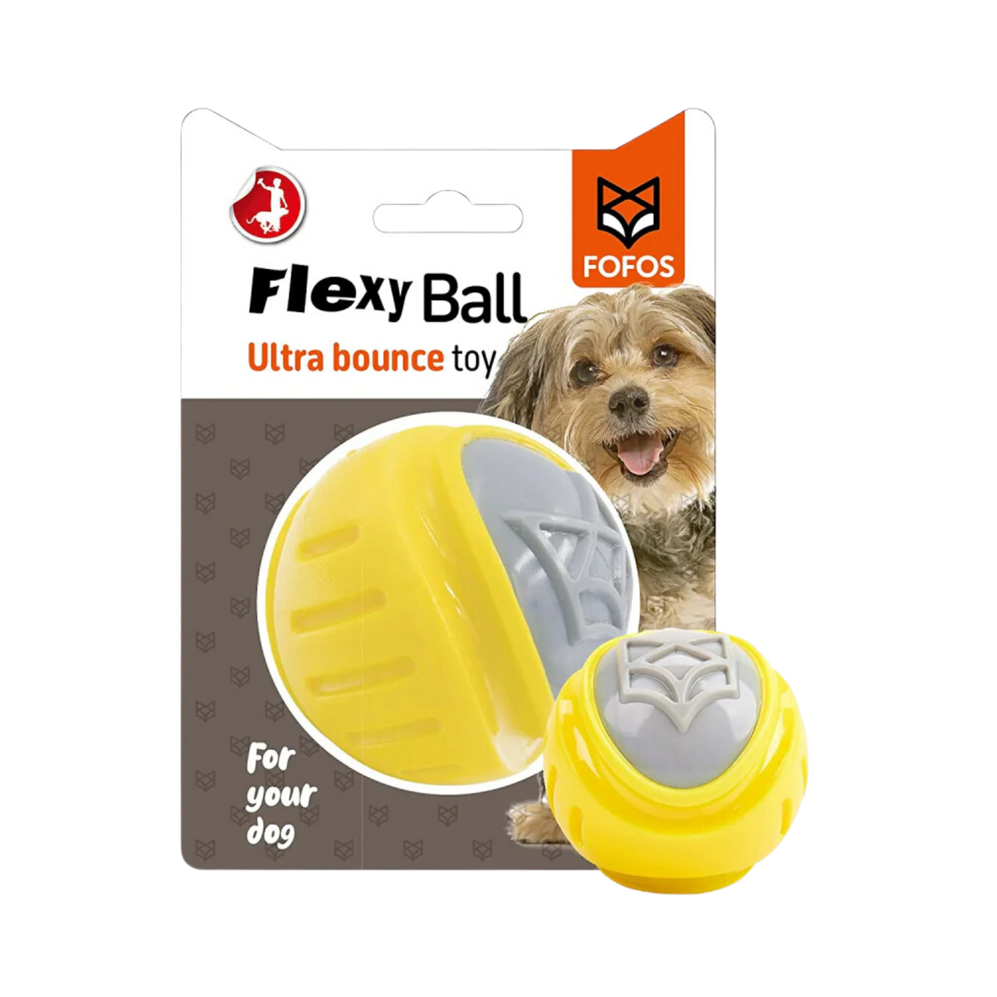 FOFOS FLEXY BALL ULTRA BOUNCE TOY (M) - Animeal