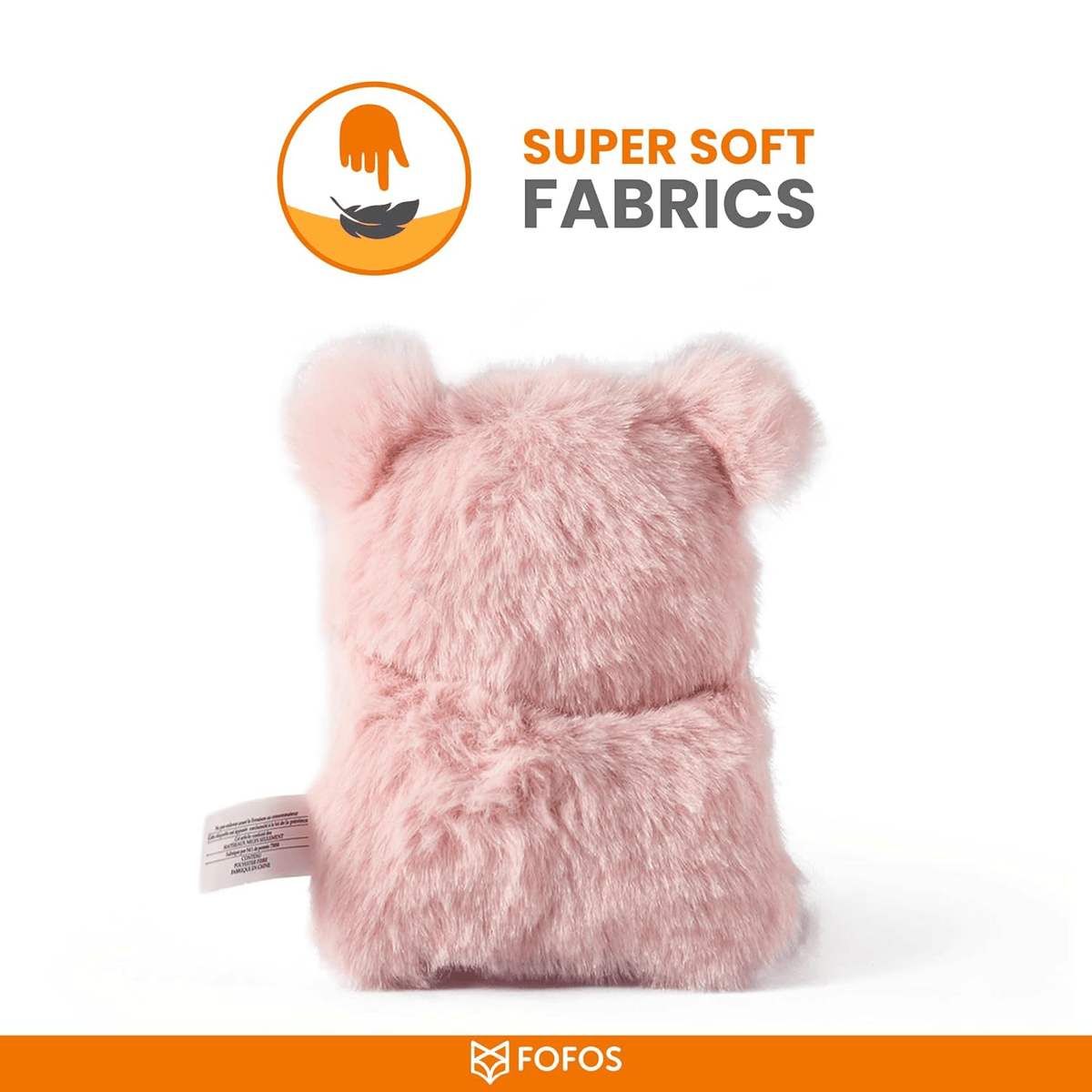 FOFOS FLOPPY CRINKLE CAT PIG TOY - Animeal