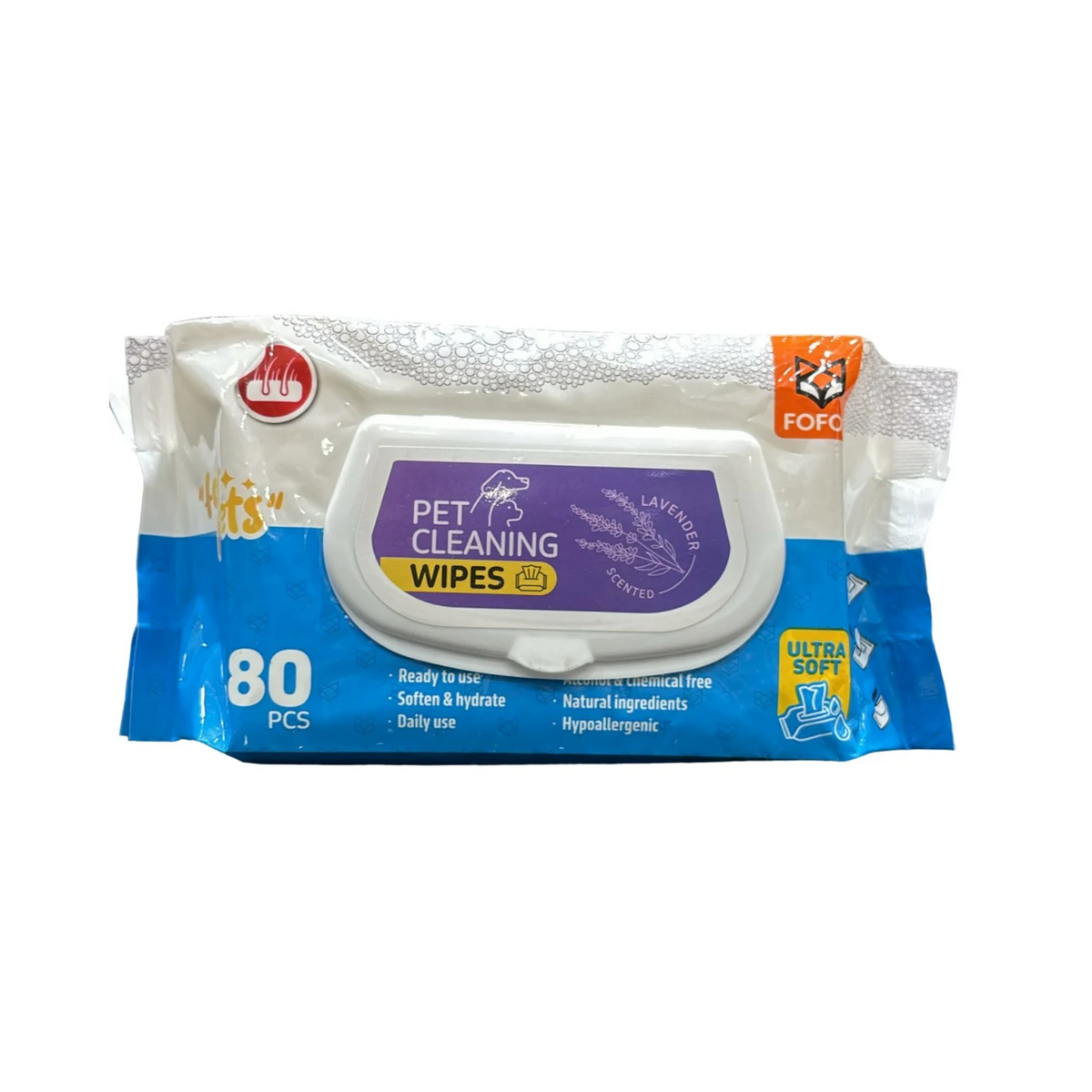 FOFOS LEVENDER SCENTED WIPES - Animeal