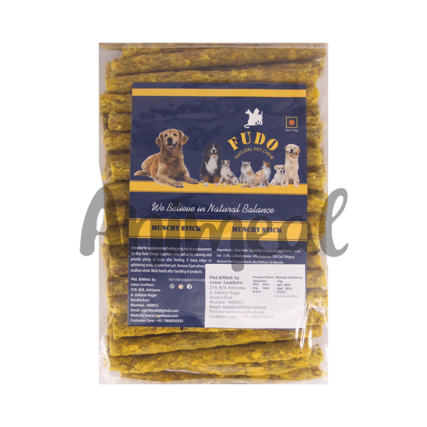 FUDO MUNCHEY CHICKEN STICK (M) - Animeal