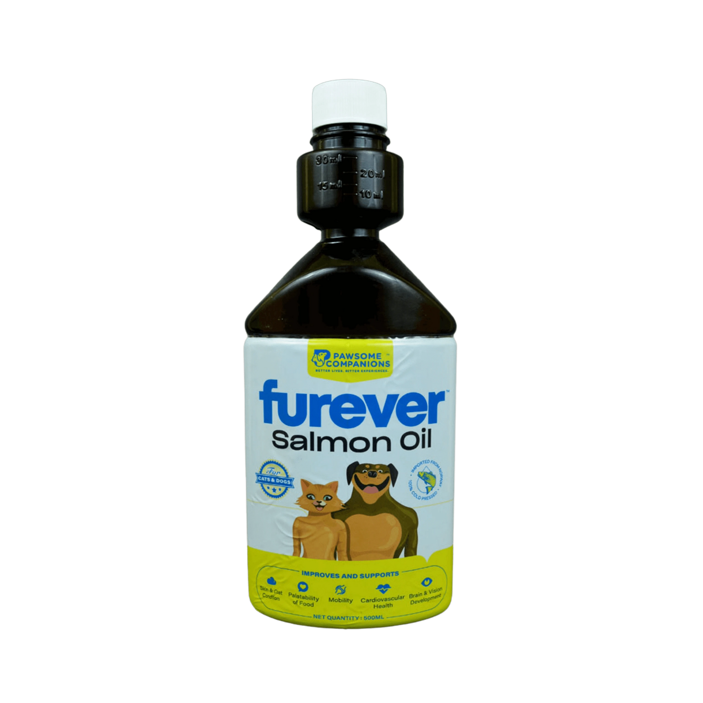 FUREVER SALMON OIL LIQUID (L) - Animeal