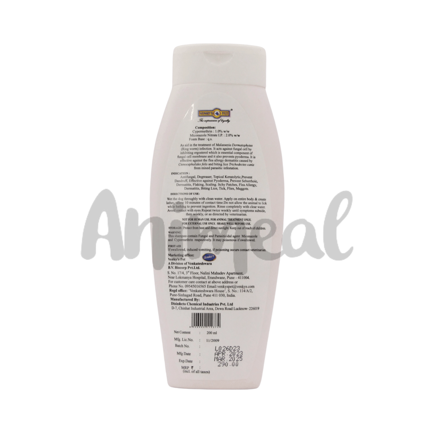 FURFREE M SHAMPOO - Animeal