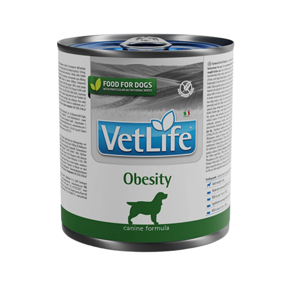 Farmina Vet Life Obesity Wet Dog Food, 300g Can - Animeal