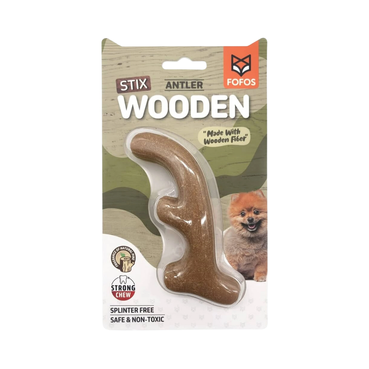 Fofos Woodplay Antler for Dogs and Cats - Animeal