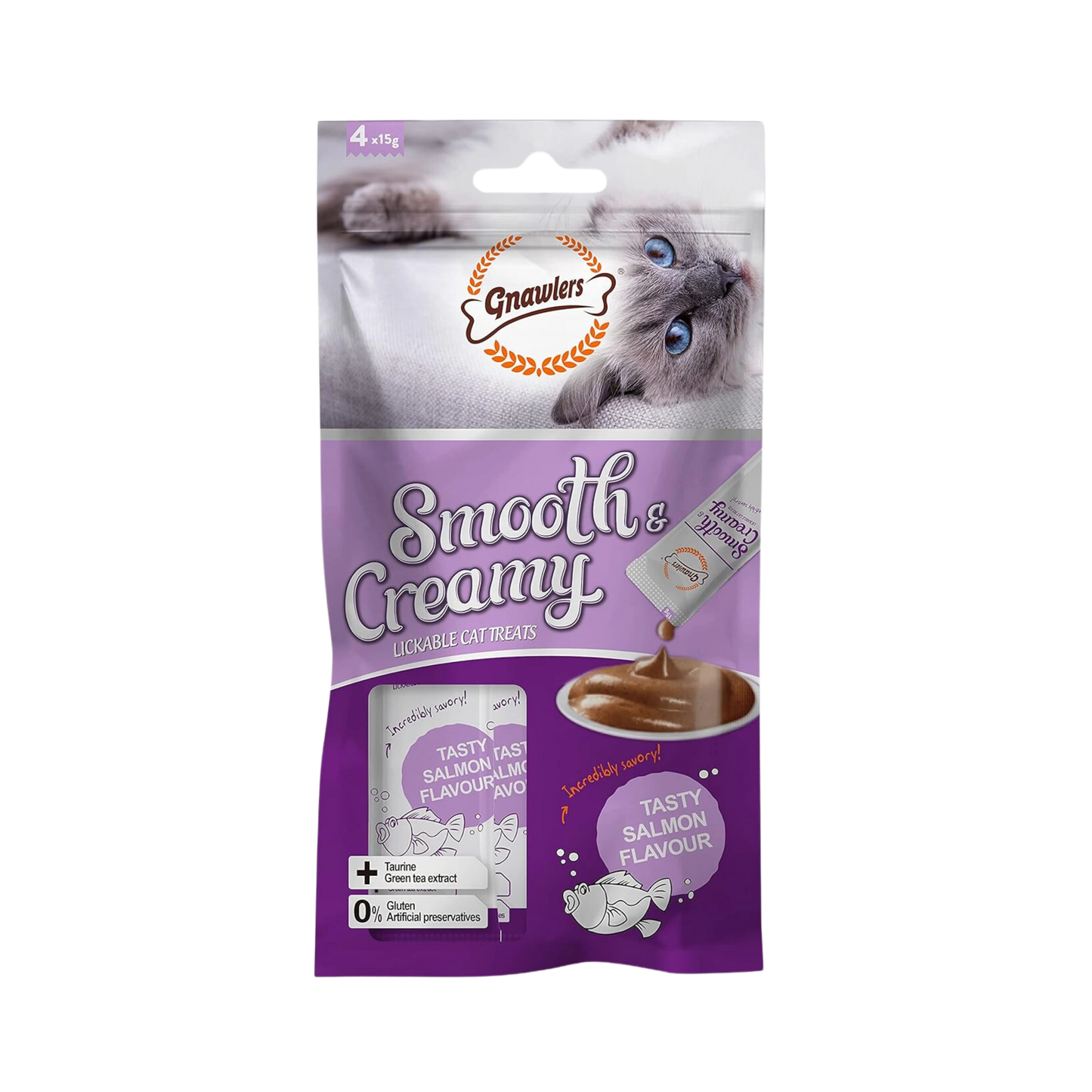 GNAWLERS CREAMY TREAT SALMON (S) - Animeal