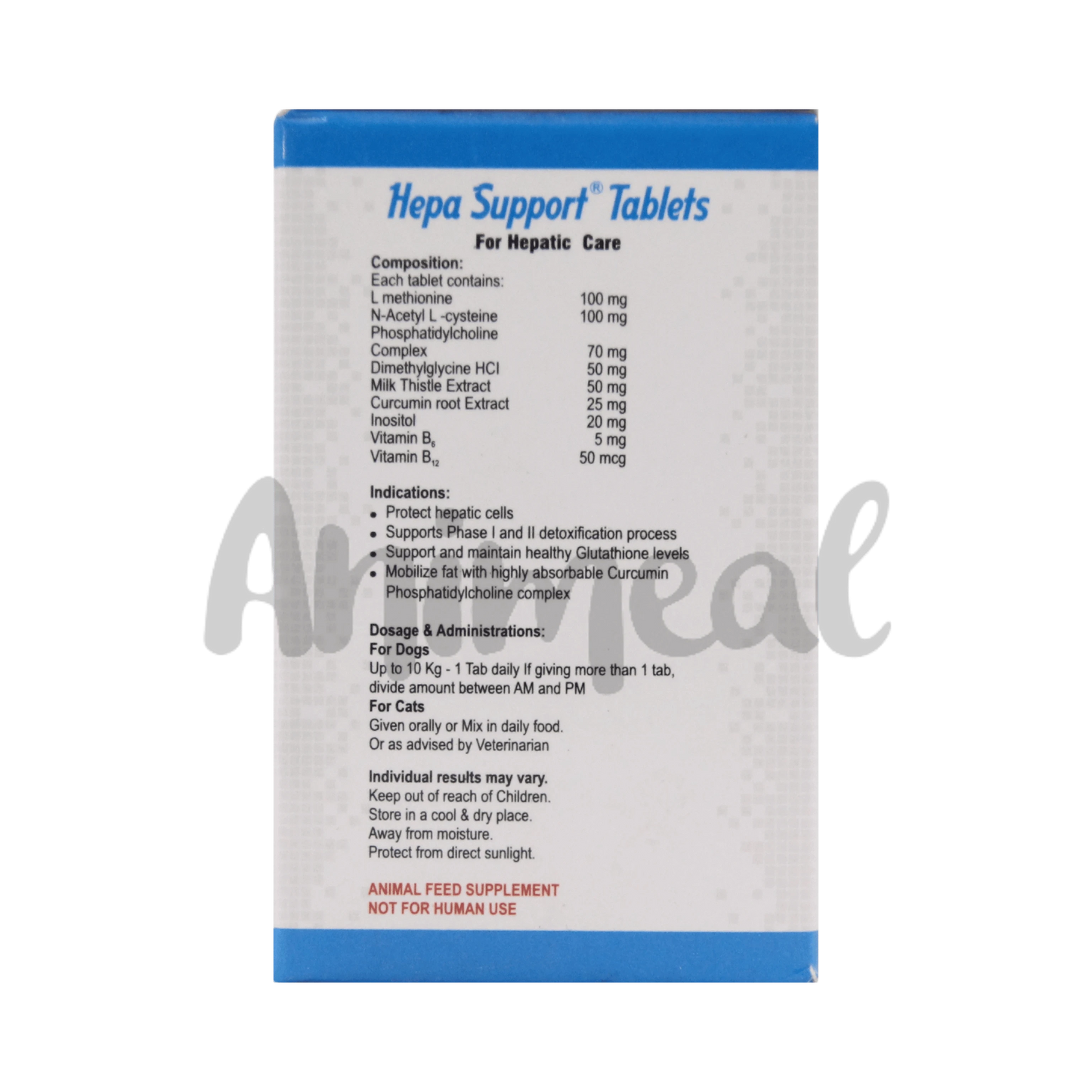 HEPA SUPPORT TABLET - Animeal