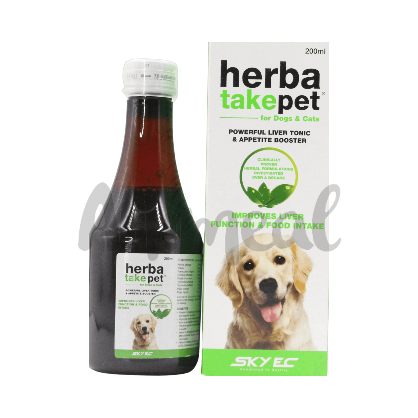 HERBA TAKE PET SYRUP (L) - Animeal