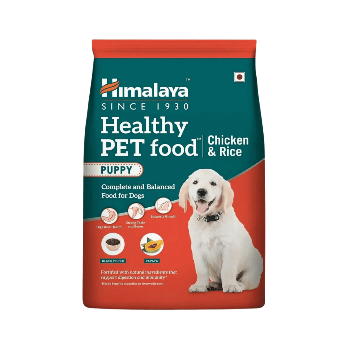 HIMALAYA PUPPY CHICK & RICE DRY FOOD (L) - Animeal