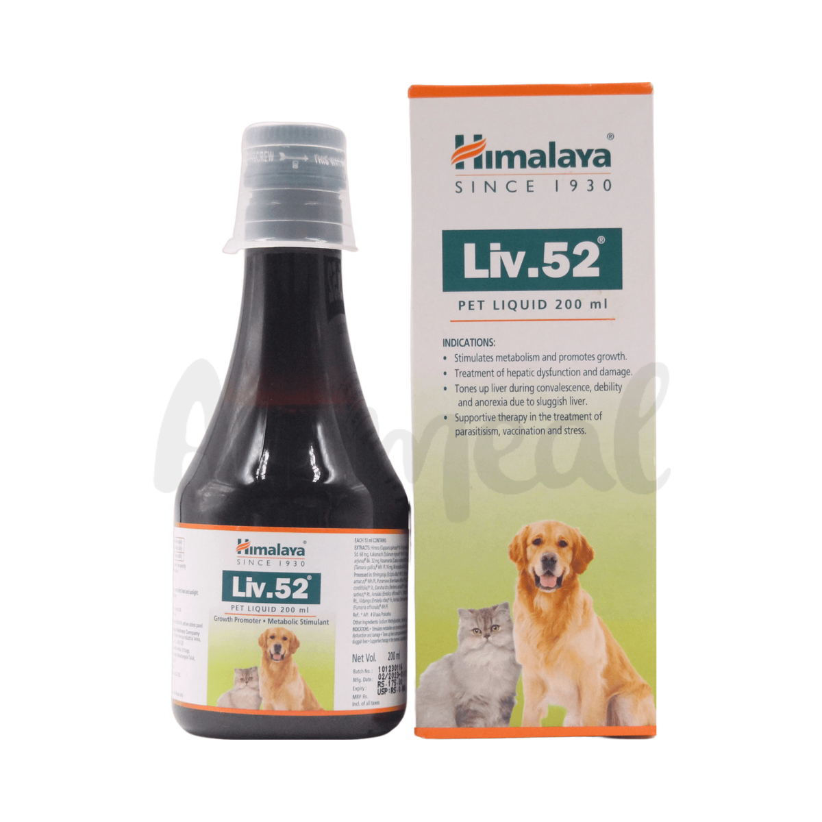 Himalaya Liv-52 Pet Syrup, 200ml - Animeal
