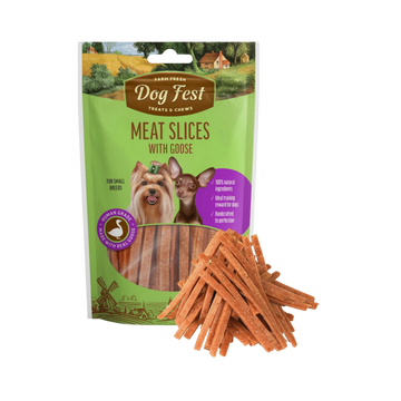 DOGFEST SLICE WITH GOOSE 55GM
