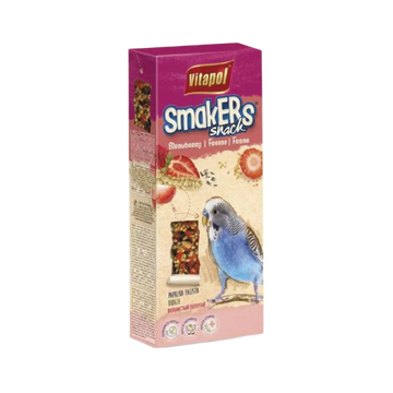 VITAPOL STRAWBERRY SMAKERS FOR BUDGIES 90GM