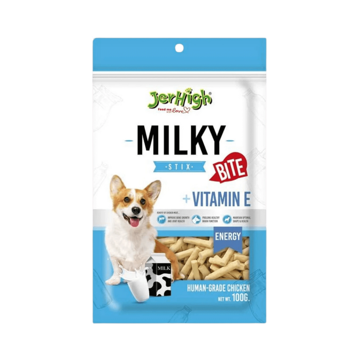 JER HIGH MILKY BITE TREAT - Animeal