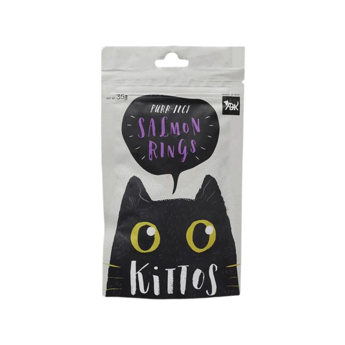 KITTOS SALMON RINGS CAT TREAT - Animeal