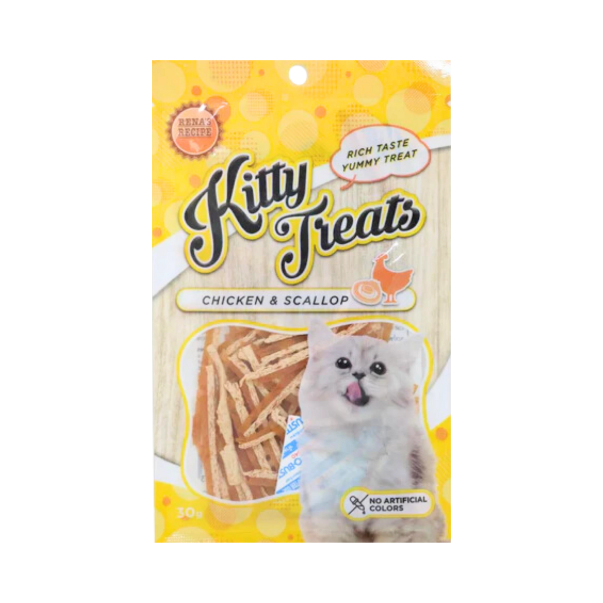 KITTY TREATS CHICKEN WITH SCALLOP FLAVOUR - Animeal