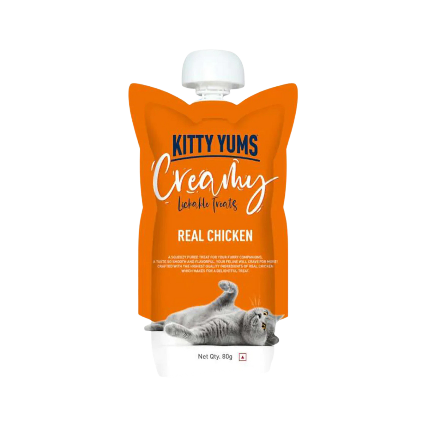 KITTY YUMS CREAMY REAL CHICKEN TREATS (XS) - Animeal