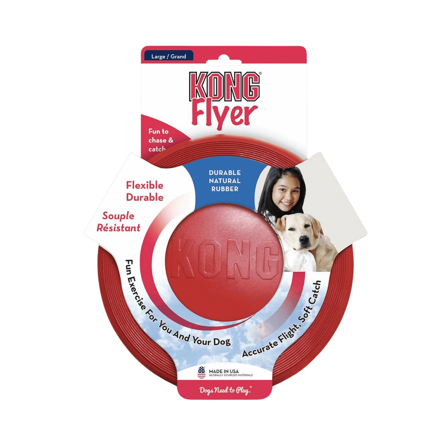 KONG FLYER TOY (L) - Animeal