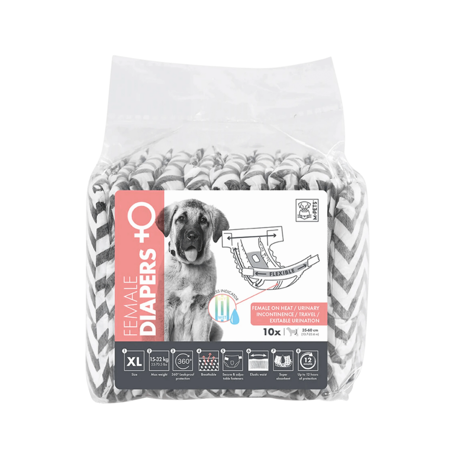 M-PETS DIAPER FD (XL) - Animeal