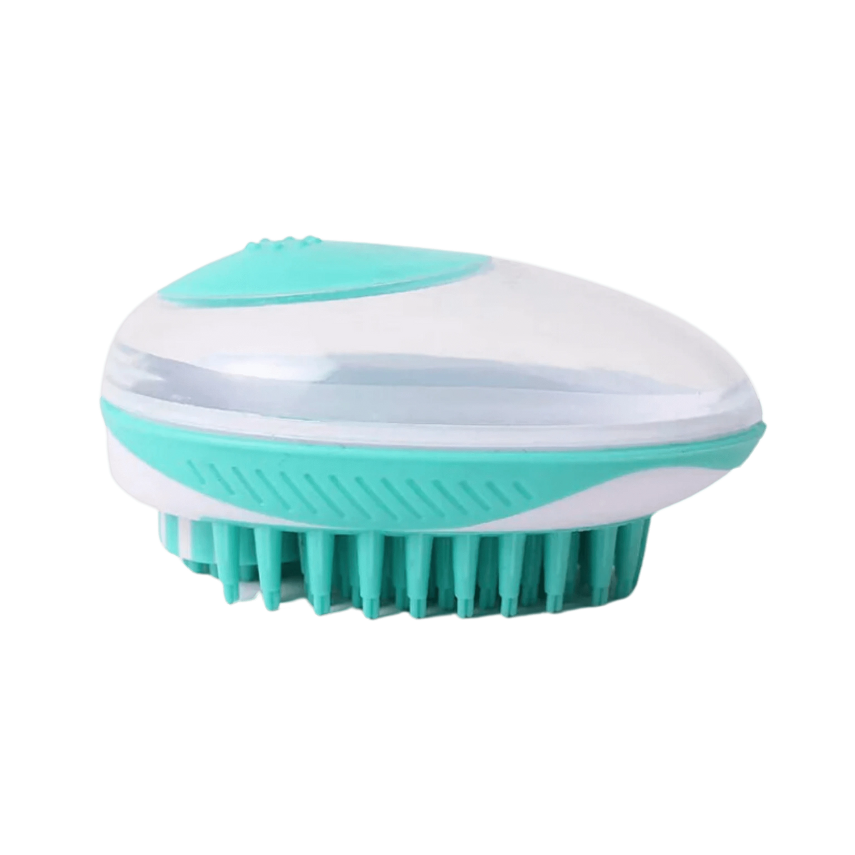 M Pets Rubeaz Soap Dispenser Brush Green for Dogs and Cats - Animeal