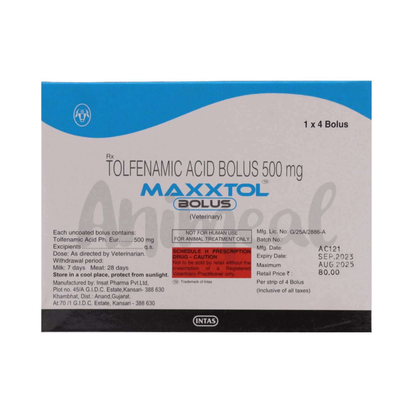 MAXXTOL BOLUS - Animeal