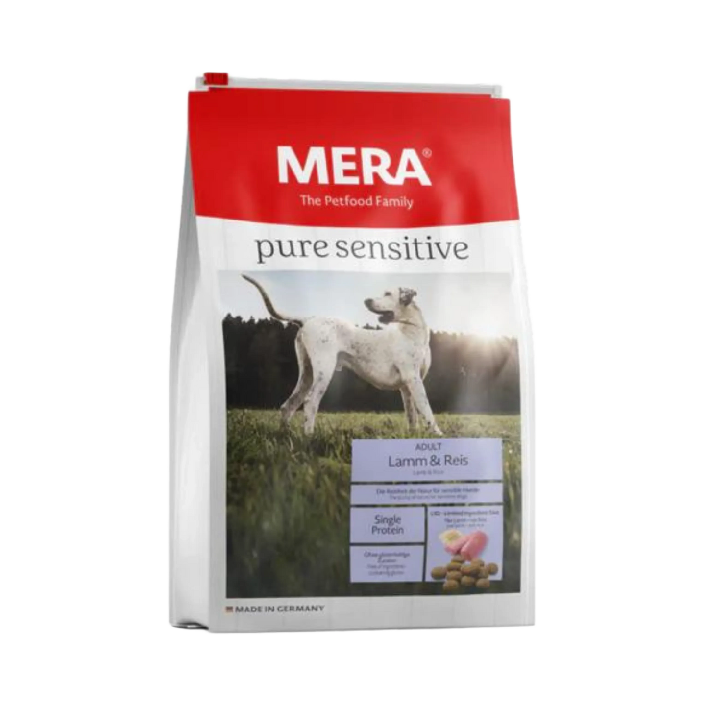 MERA PET ADULT LAMB & RICE DRY FOOD (S) - Animeal
