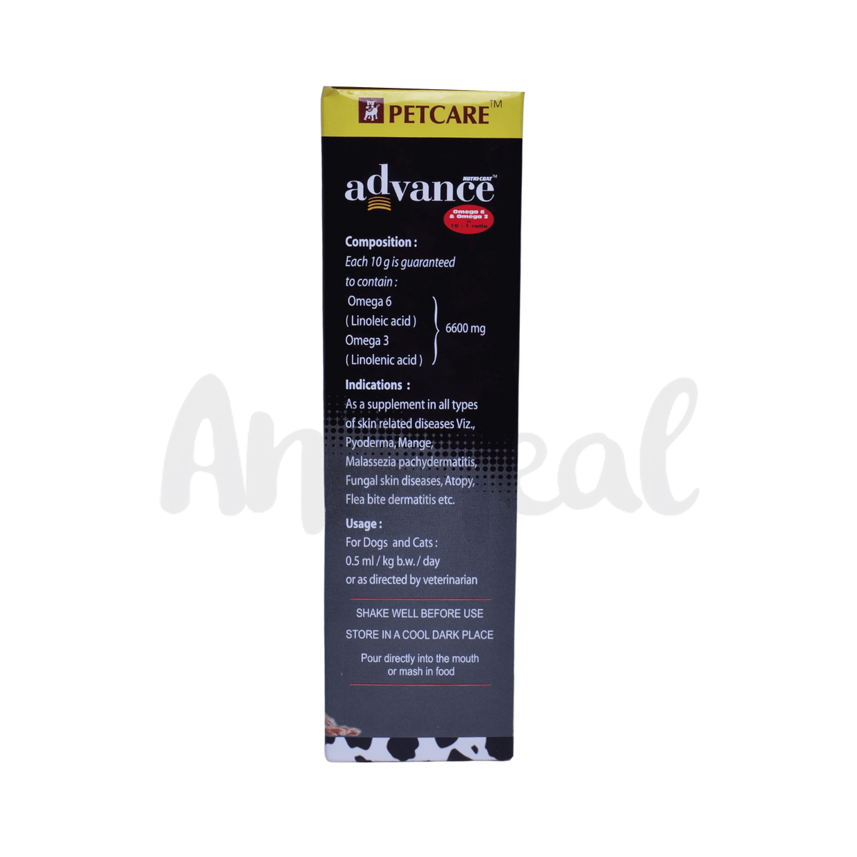 Nutricoat Advance Syrup for Dogs and Cats, 400ml - Animeal